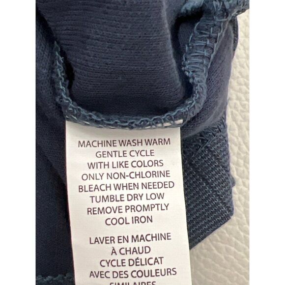 Van Heusen Men Blue Long Sleeve Crew Neck Ribbed Sweater Size XL - Picture 9 of 9